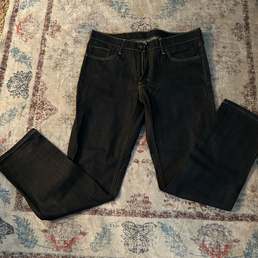 Levi's Dark Wash Straight Jeans